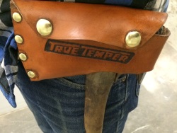 Ready to go chop some wood.