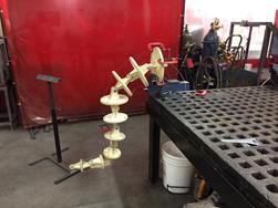 Cables cause tail to flex unevenly.