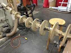 Reinforced tail hangs successfully.