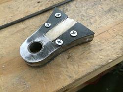 Metal-plywood sandwich.