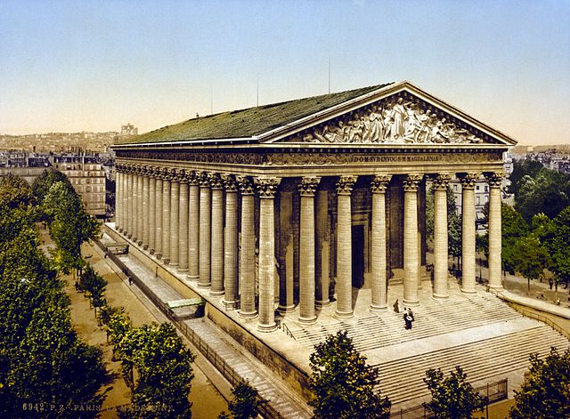 The Madeleine in the 1890s The Madeleine in the 1890s