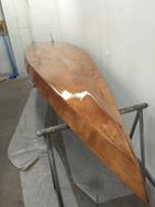 Finish coat of epoxy.