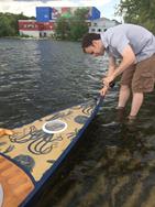 Champagne christening - no name needed.