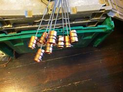 Finger extensions ready to solder.