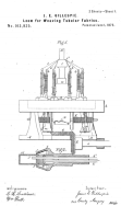 Patent 163925, Gillespie's 80,000-part hose weaving loom.