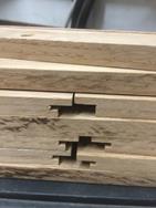 Drawer joinery (yes, I screwed one up).