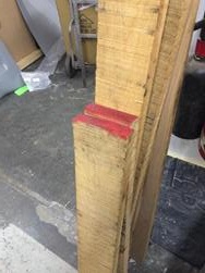 The lumber as purchased.